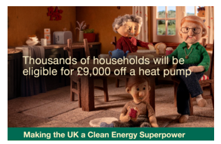 GOV.uk boiler upgrade scheme